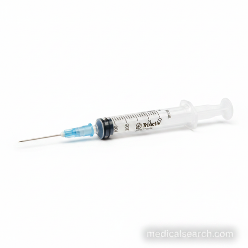 100U ClickZip Slim Manual Retractable Safety Insulin Syringe 30G x 1/2
